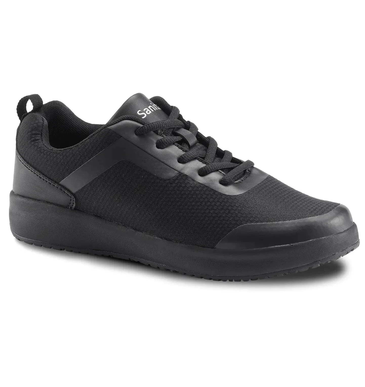 Sanita Concave Mens Black Sneaker