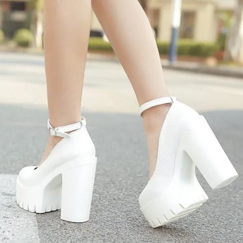 Shadow Step Chunky Mary Janes
