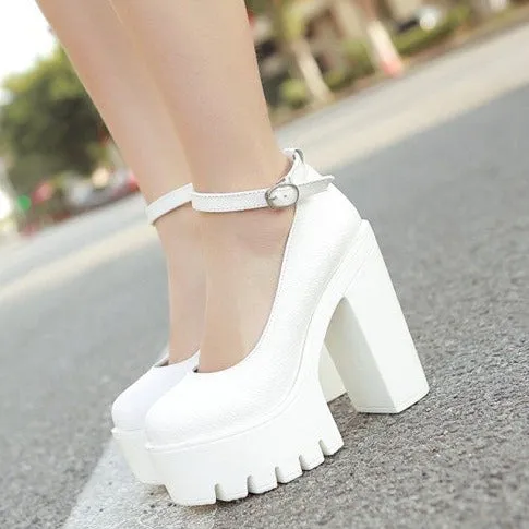 Shadow Step Chunky Mary Janes