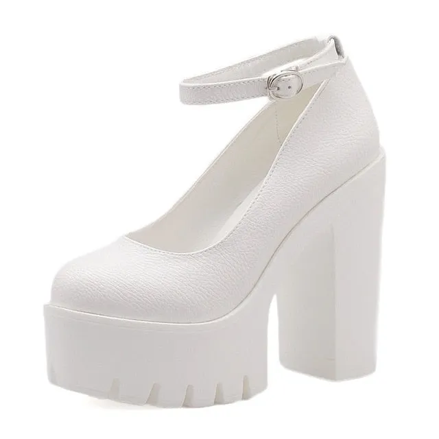 Shadow Step Chunky Mary Janes