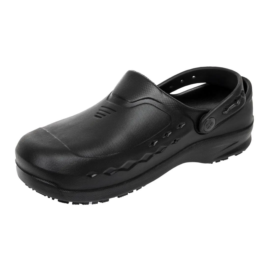 Shoes for Crews Zinc Clogs Black Size 37