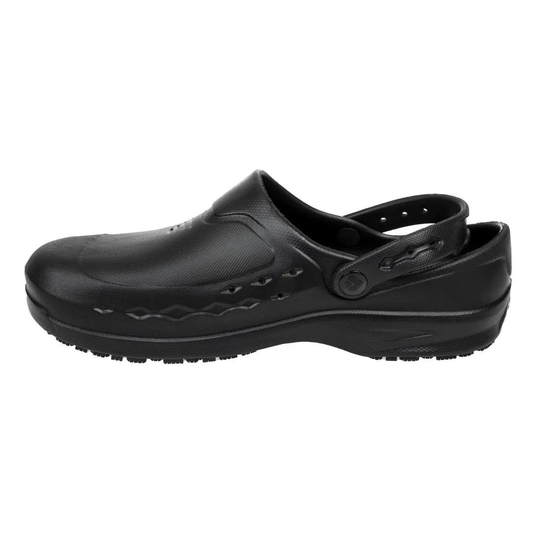 Shoes for Crews Zinc Clogs Black Size 37