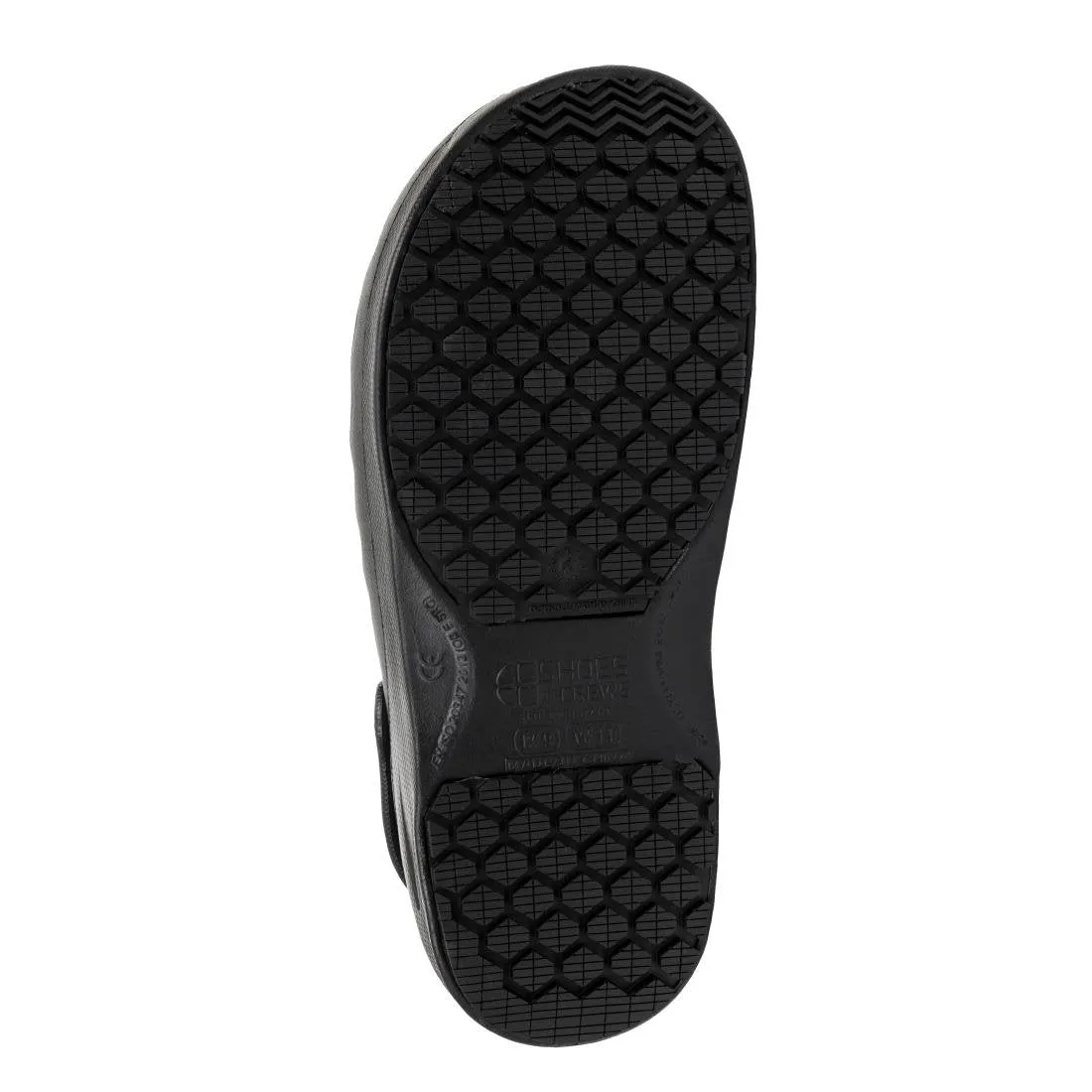 Shoes for Crews Zinc Clogs Black Size 37