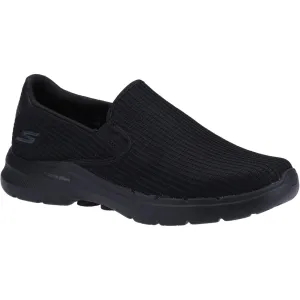 Skechers (GAR216201) Men's GOwalk 6 Anaglyph Trainer in Black 6 to 12