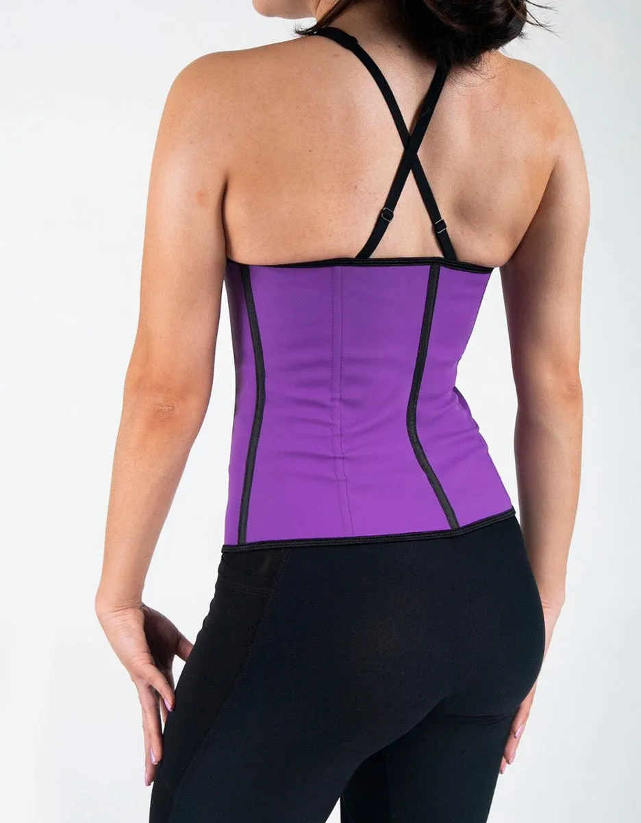 Sport Latex Waist Trainer - Purple