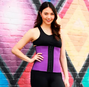 Sport Latex Waist Trainer - Purple