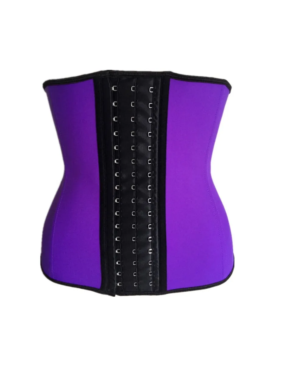 Sport Latex Waist Trainer - Purple