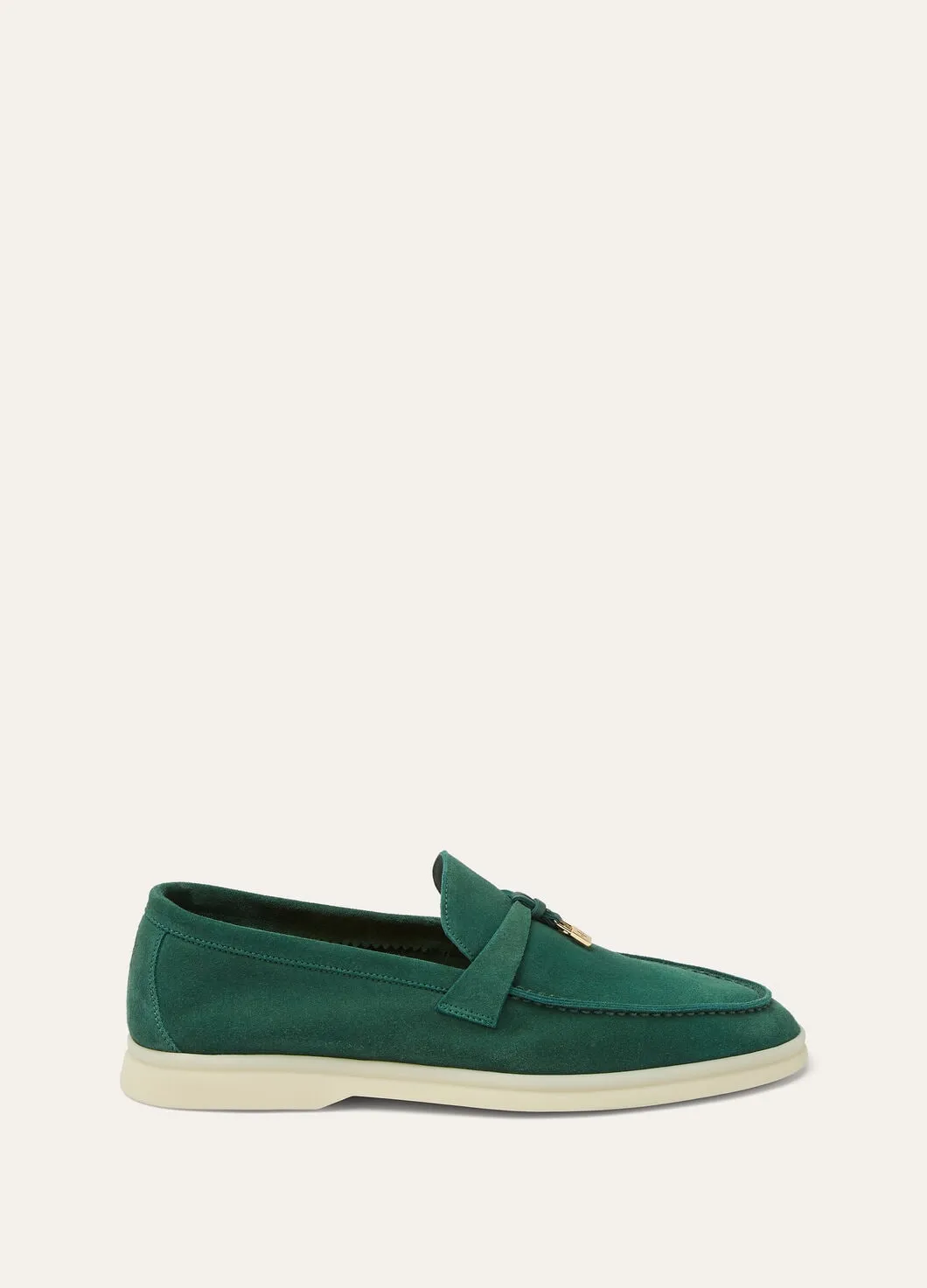 Summer Charms Walk in Green Suede
