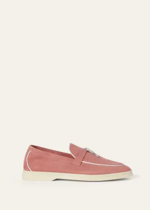 Summer Charms Walk in Red Suede