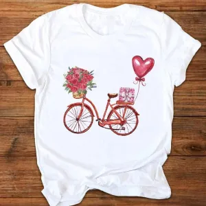 Summer Printed T-shirt Women's Top