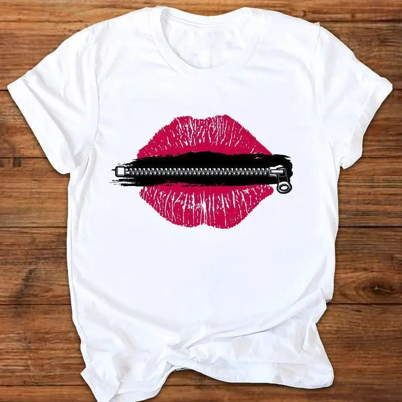 Summer Printed T-shirt Women's Top