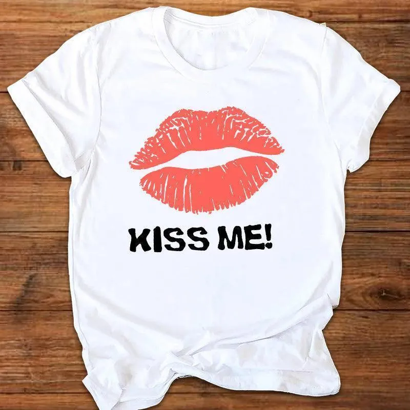 Summer Printed T-shirt Women's Top