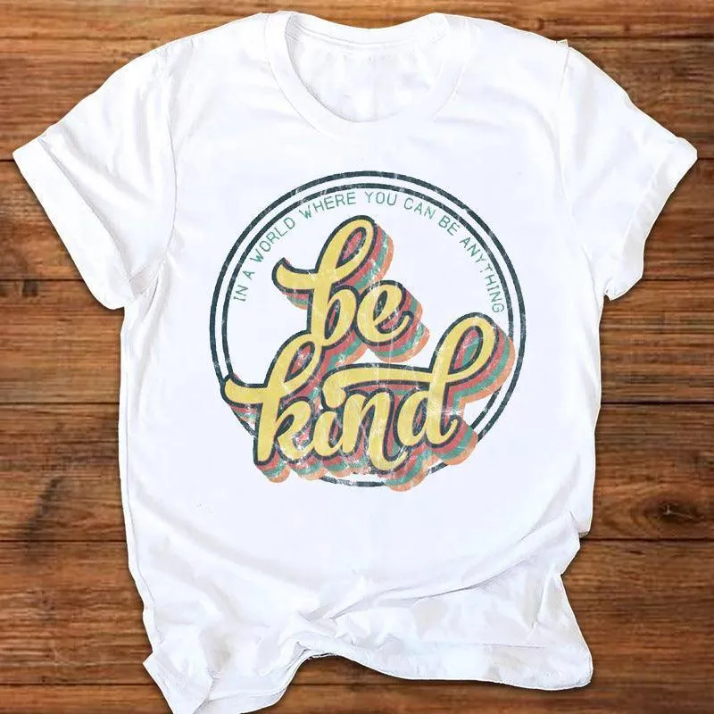 Summer Printed T-shirt Women's Top
