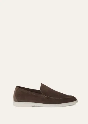 Summer Walk in Dark Grey Suede for Men
