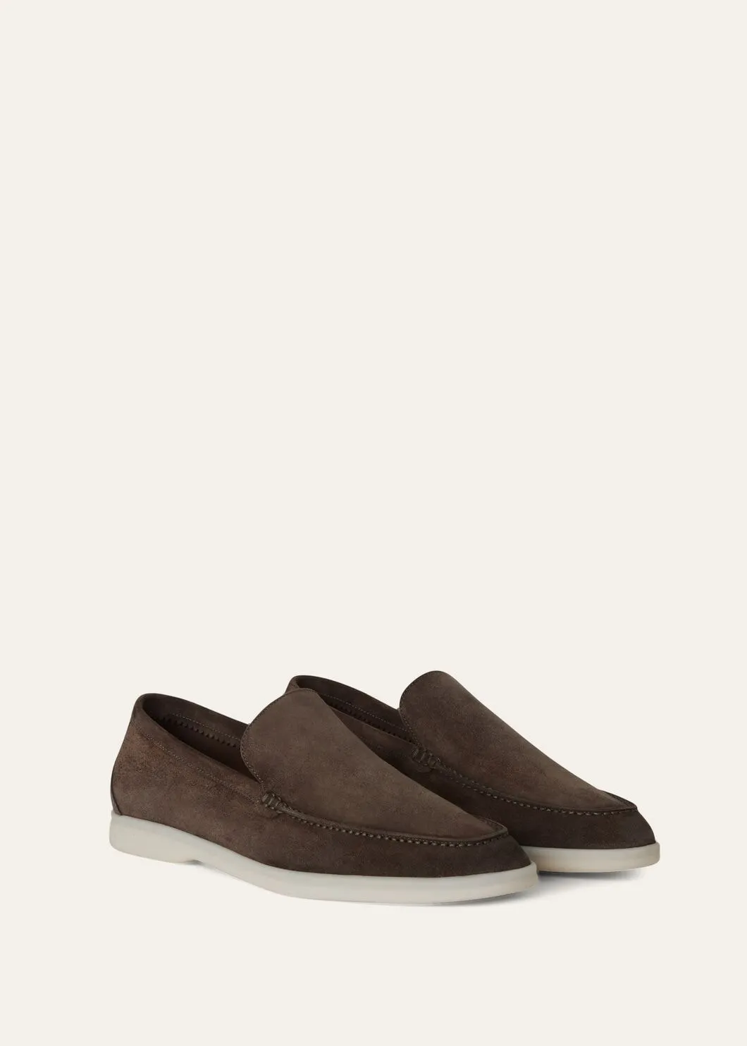 Summer Walk in Dark Grey Suede for Men