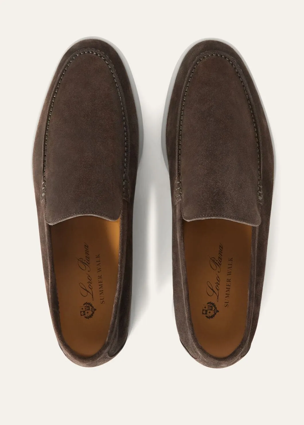 Summer Walk in Dark Grey Suede for Men