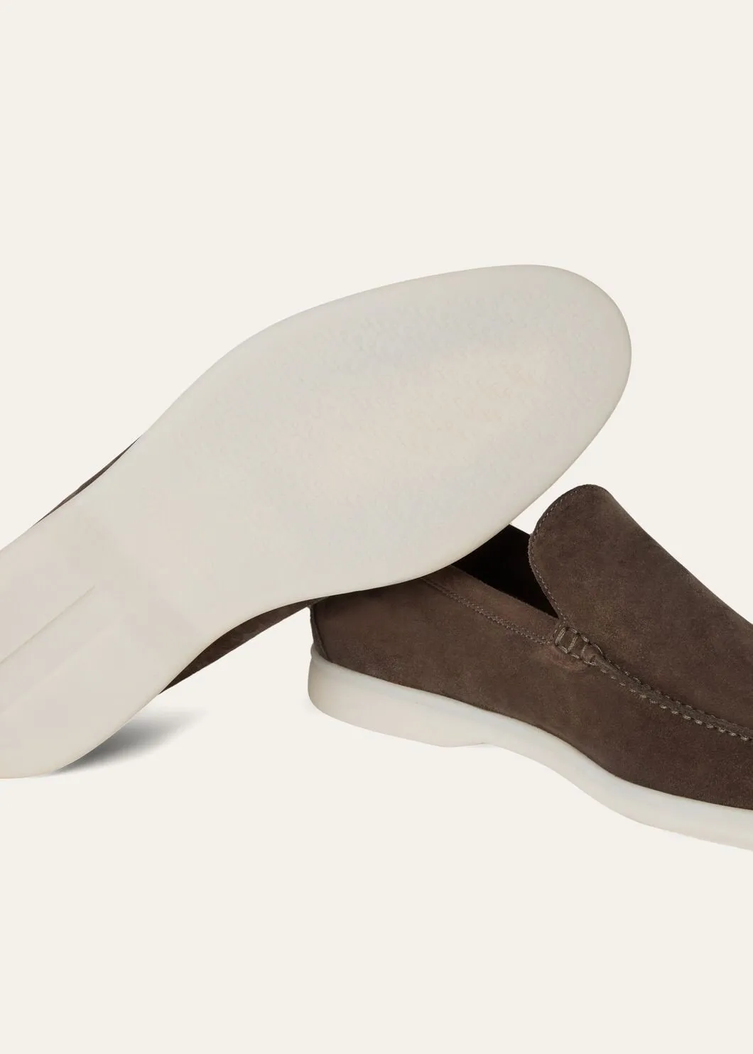 Summer Walk in Dark Grey Suede for Men