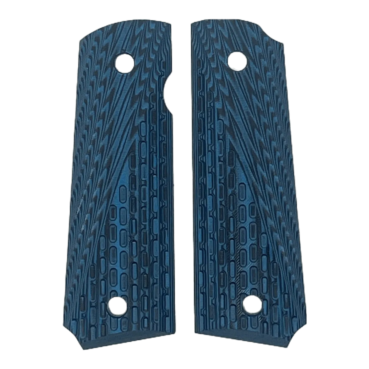 Tactical Blue Pistol Grip Set for GE 1911 GBB Pistols