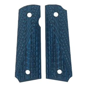 Tactical Blue Pistol Grip Set for GE 1911 GBB Pistols