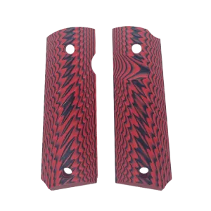 Tactical Red Pistol Grip Set for GE 1911 GBB Pistols