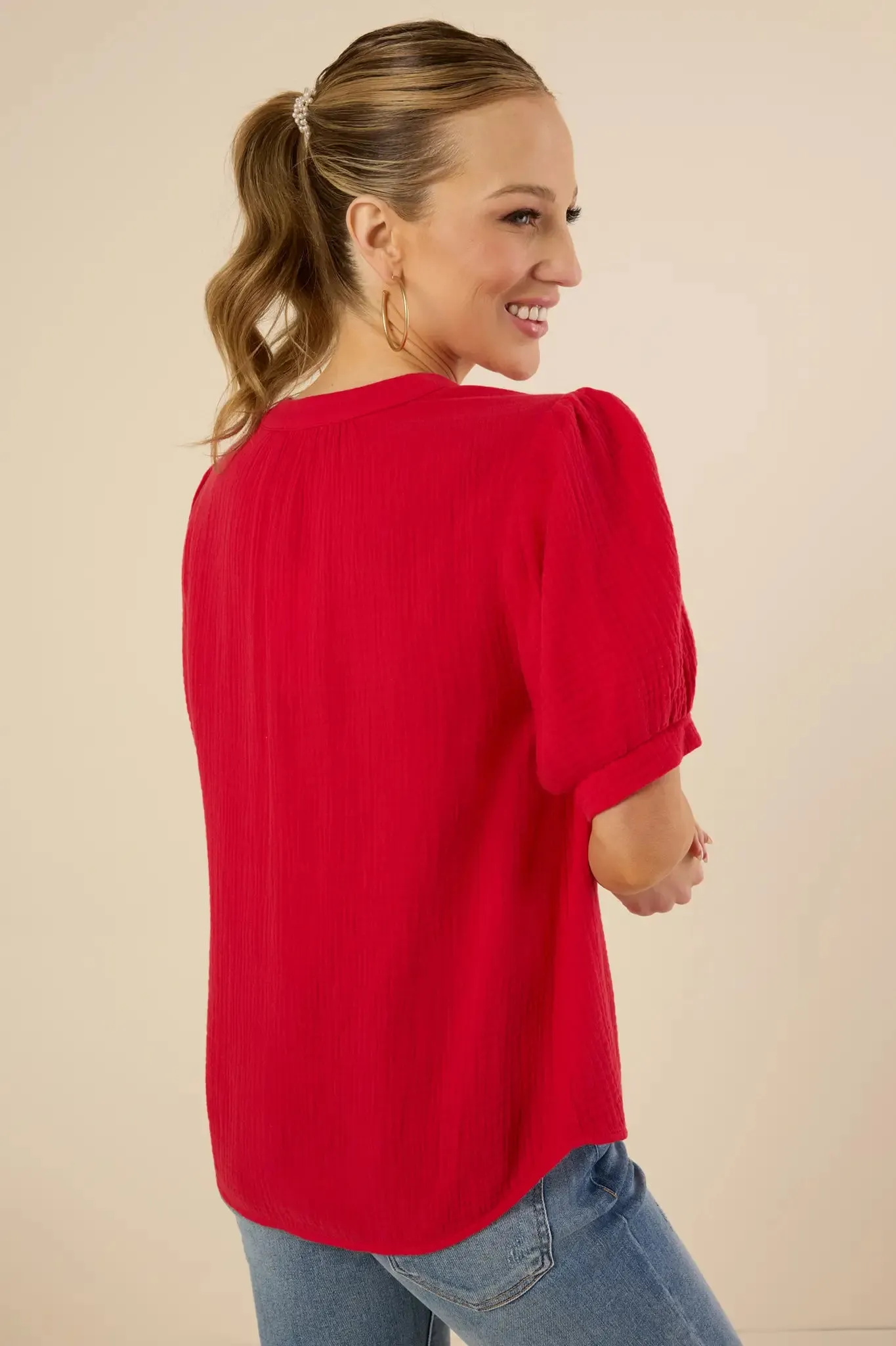 Tammy Top- Red