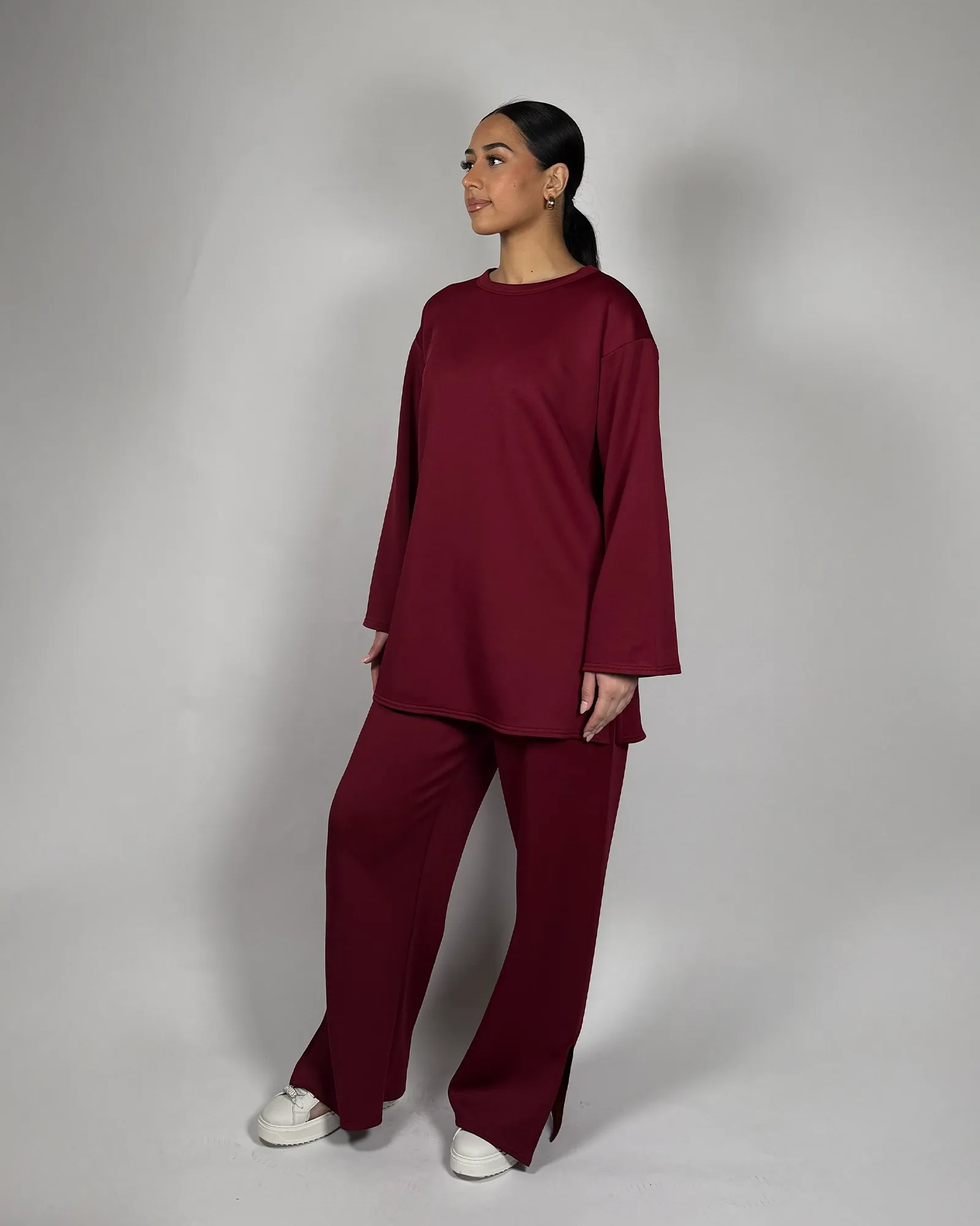 The Burgundy Brookstone Set