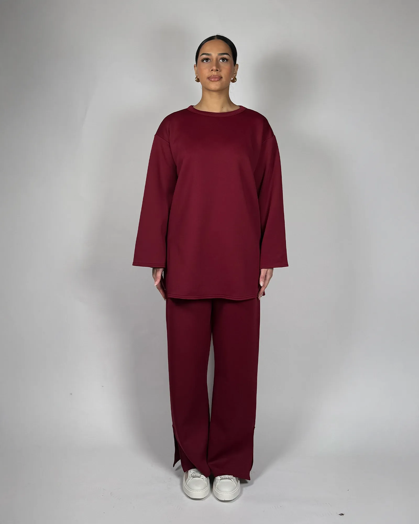 The Burgundy Brookstone Set