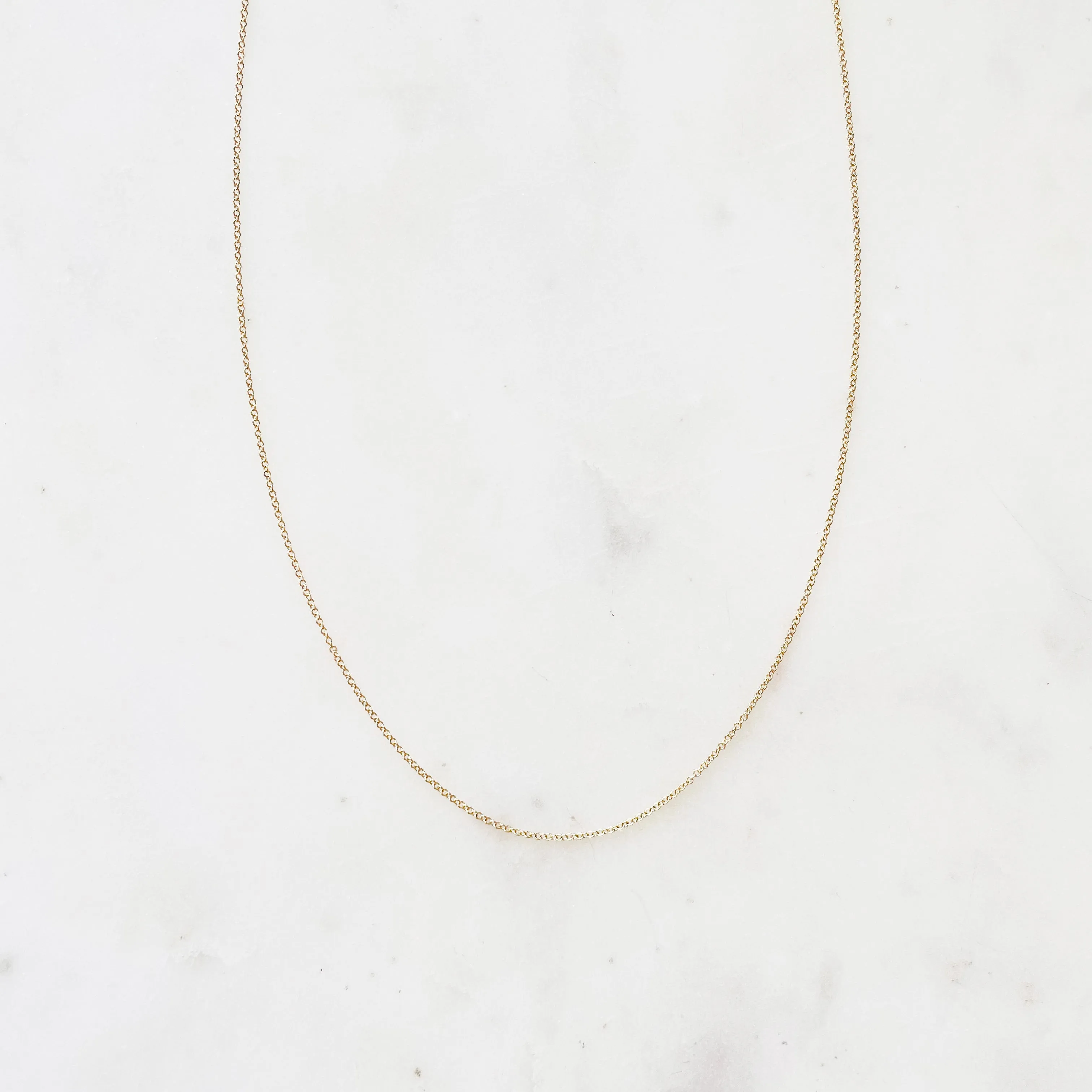 The Classic Dainty Chain Necklace - Sterling Silver & Gold Filled