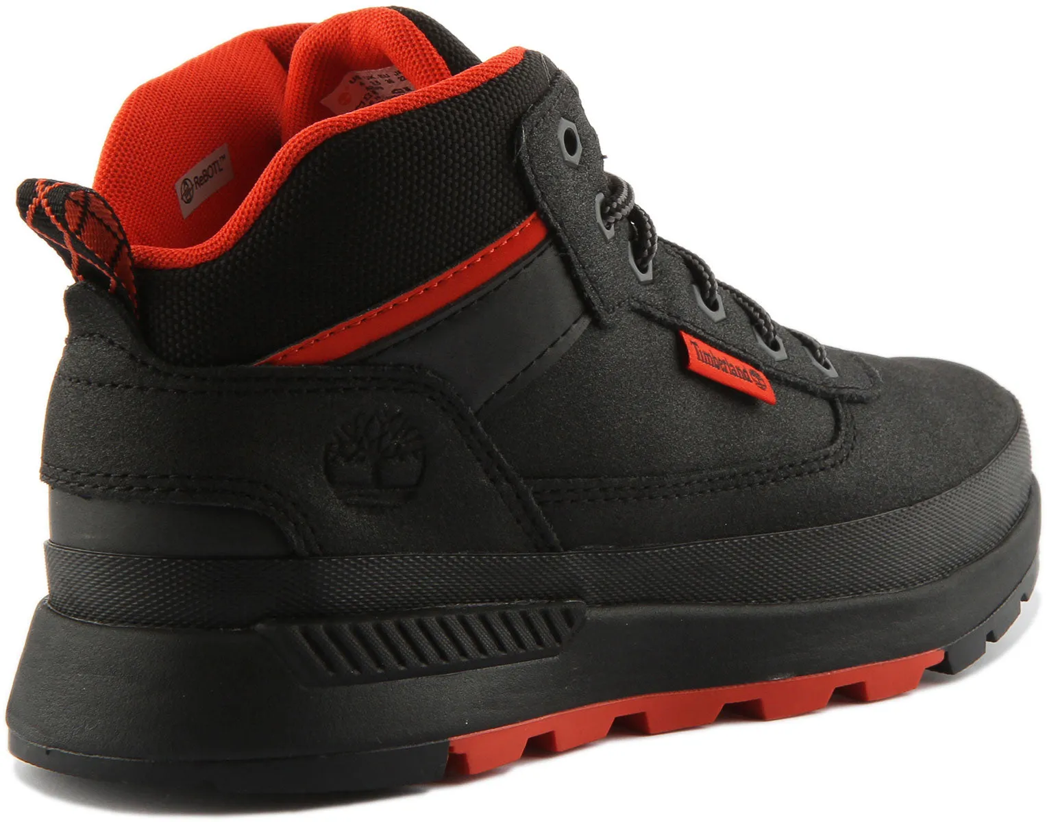 Timberland Field Trekker A2Gp8 In Black Red For Junior