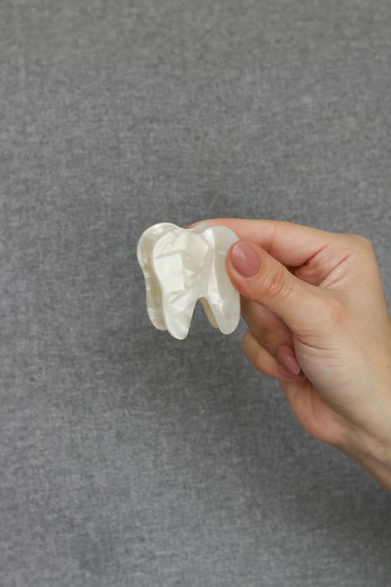 Tooth Shaped Hair Claw Clip