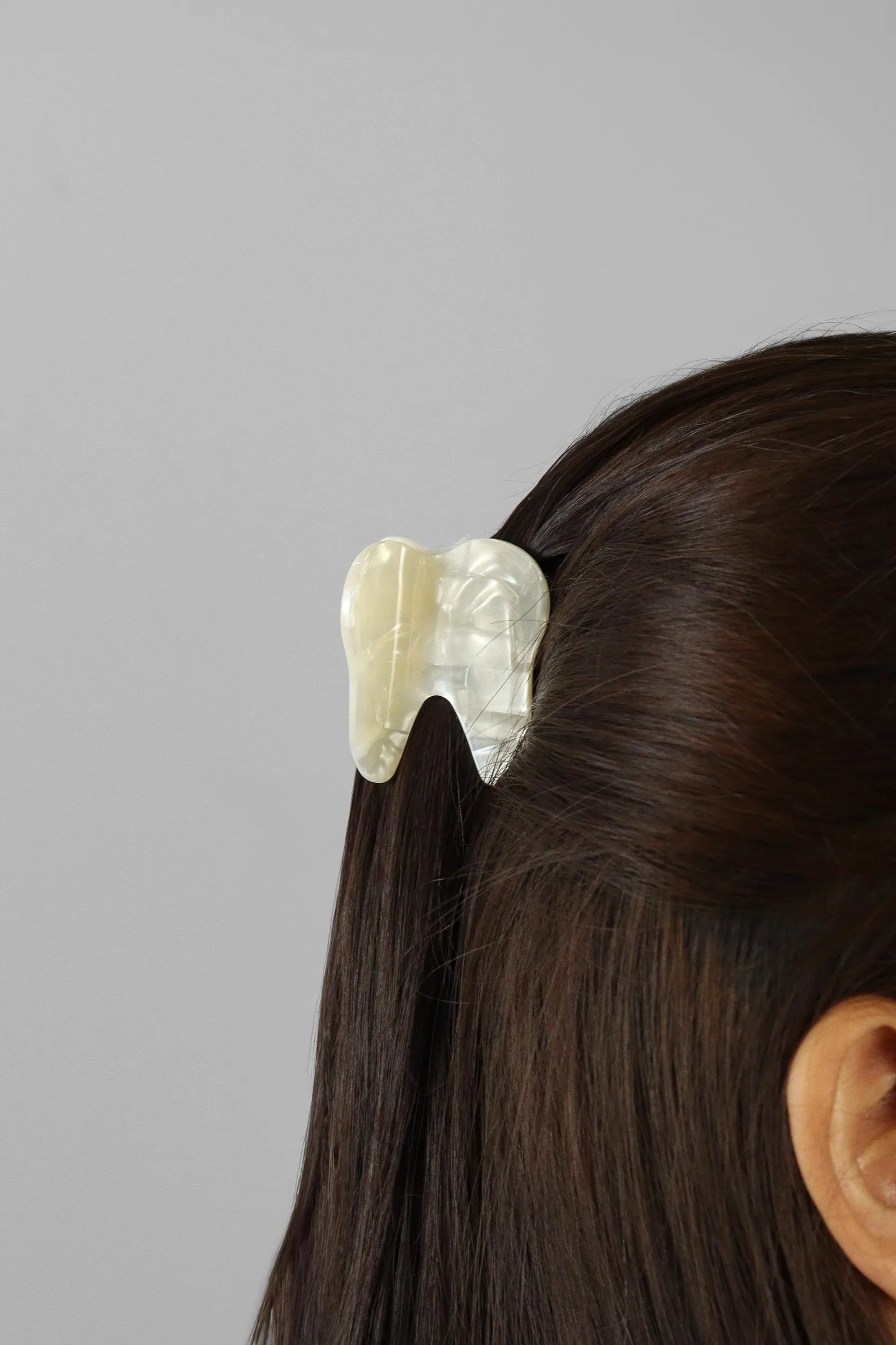 Tooth Shaped Hair Claw Clip