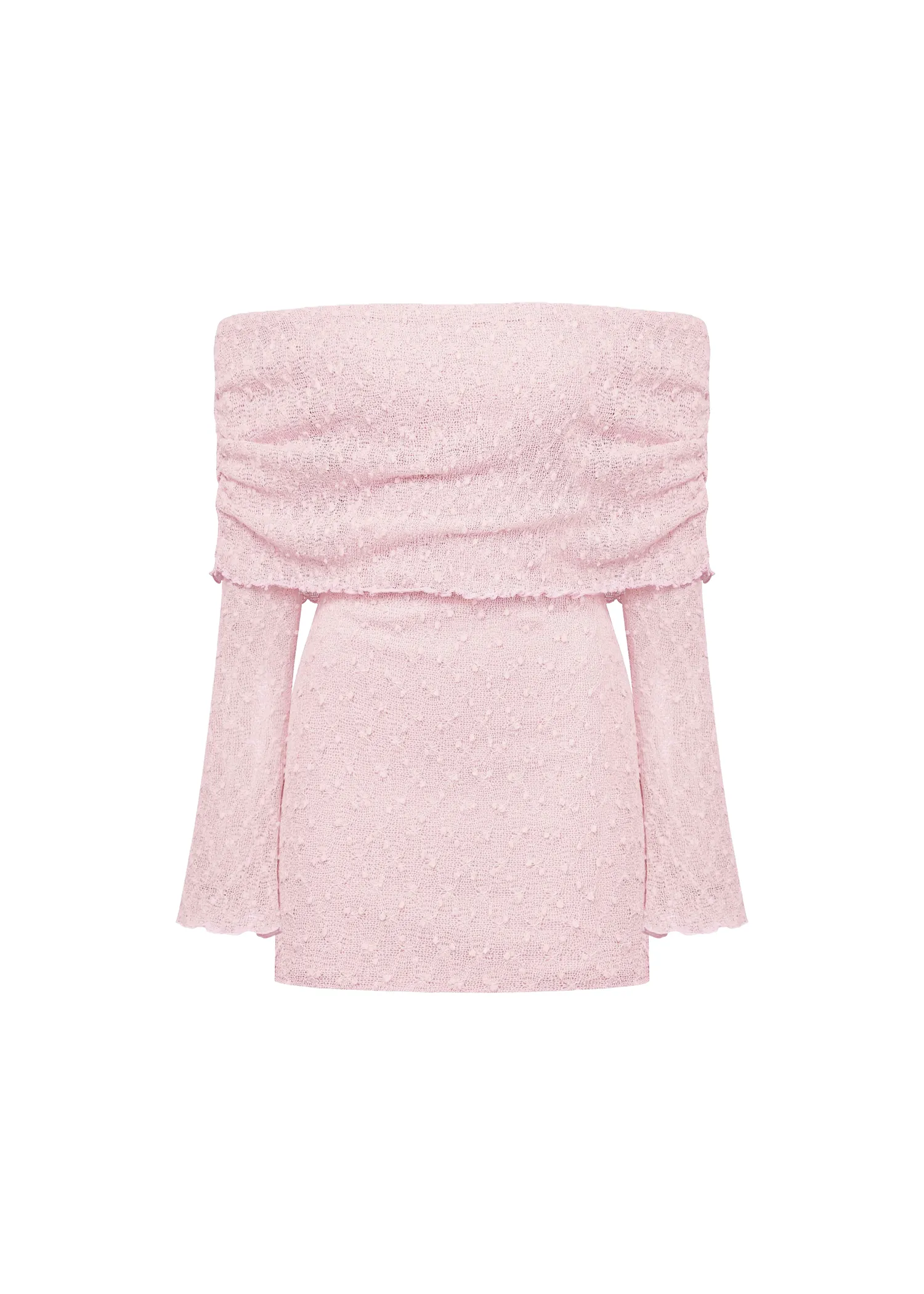 Toulouse Off Shoulder Dress - Pink