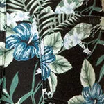 Tropical Essential Denim Capri