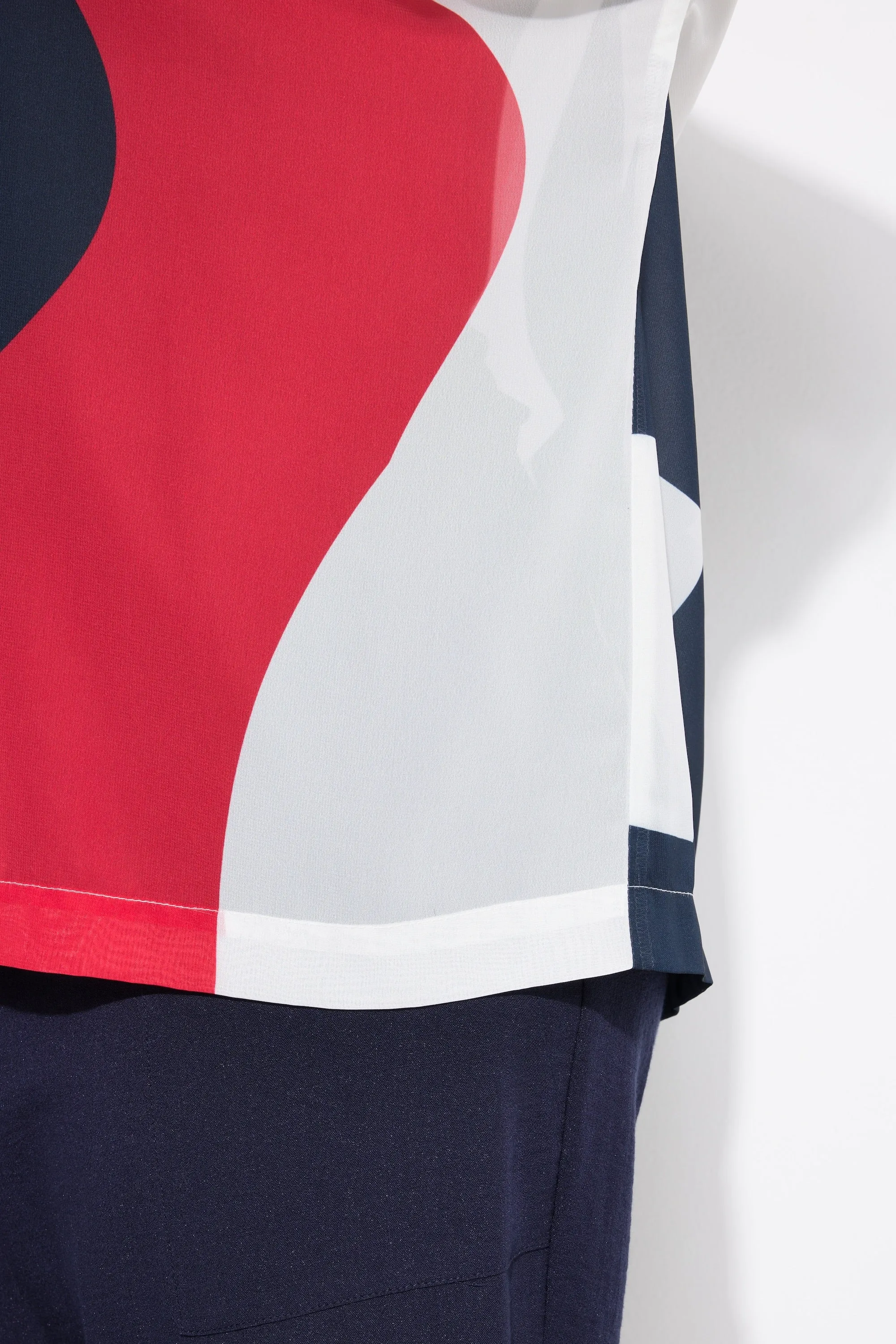 Ulla Popken Wave Print Tunic