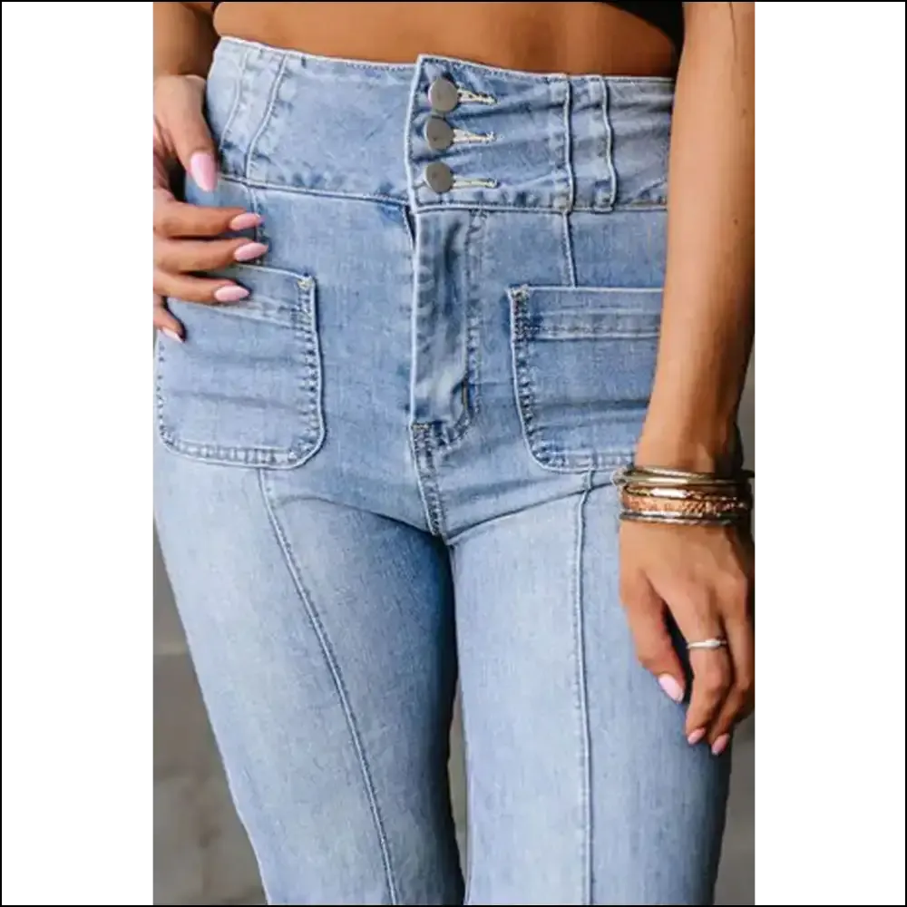 Unleash your Inner Diva with Needful Things High Waist Bootcut Jeans!