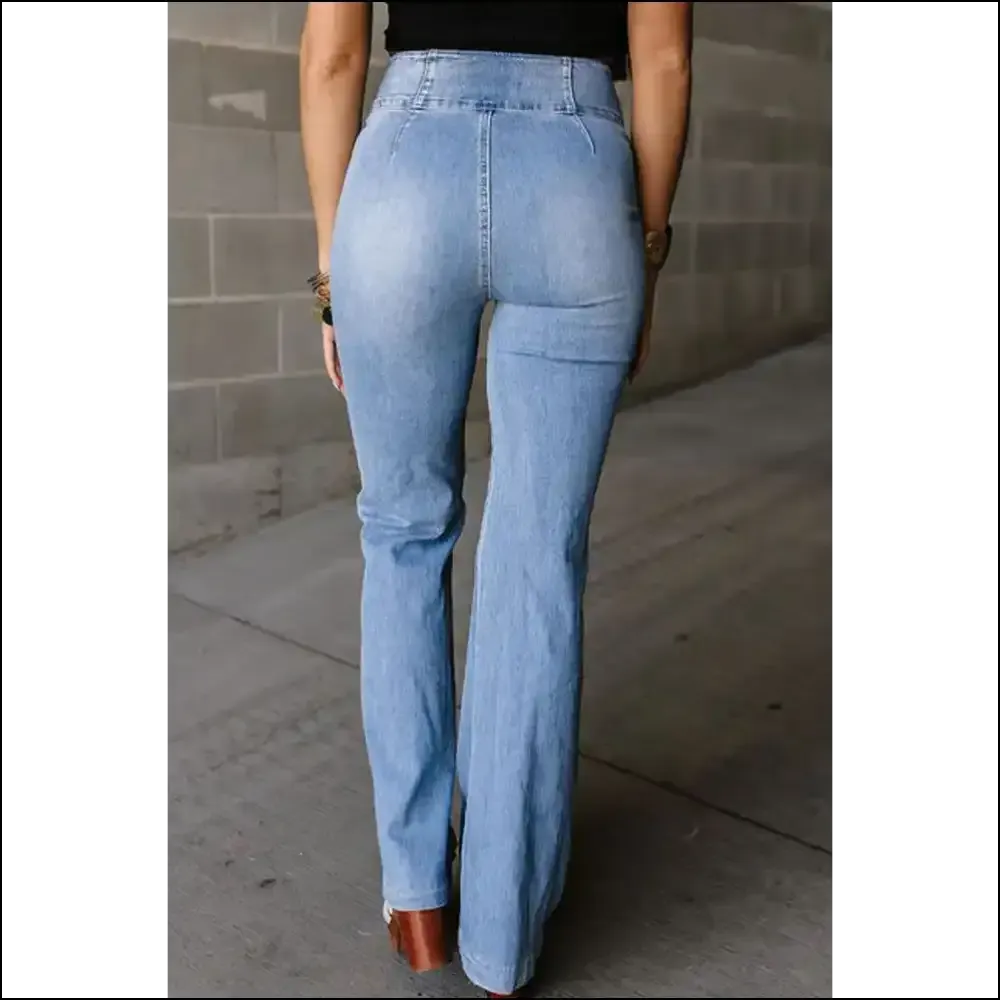 Unleash your Inner Diva with Needful Things High Waist Bootcut Jeans!