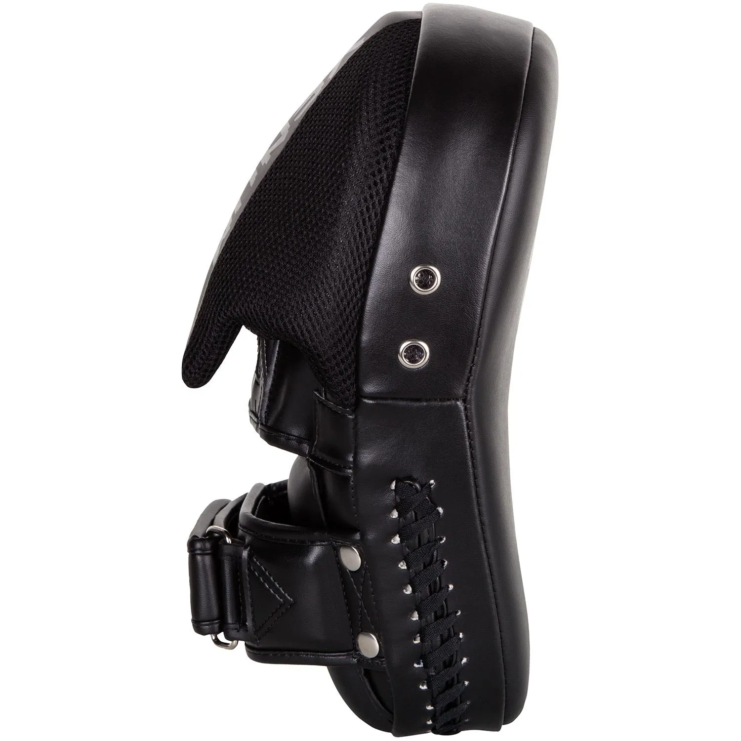 Venum Elite Big Handpratzen - Schwarz/Schwarz (Paar)