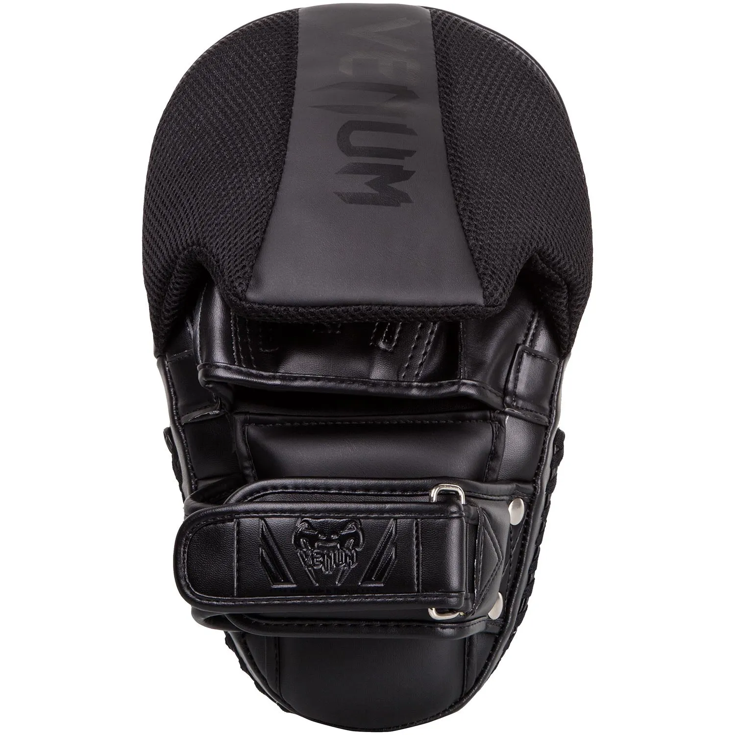 Venum Elite Big Handpratzen - Schwarz/Schwarz (Paar)