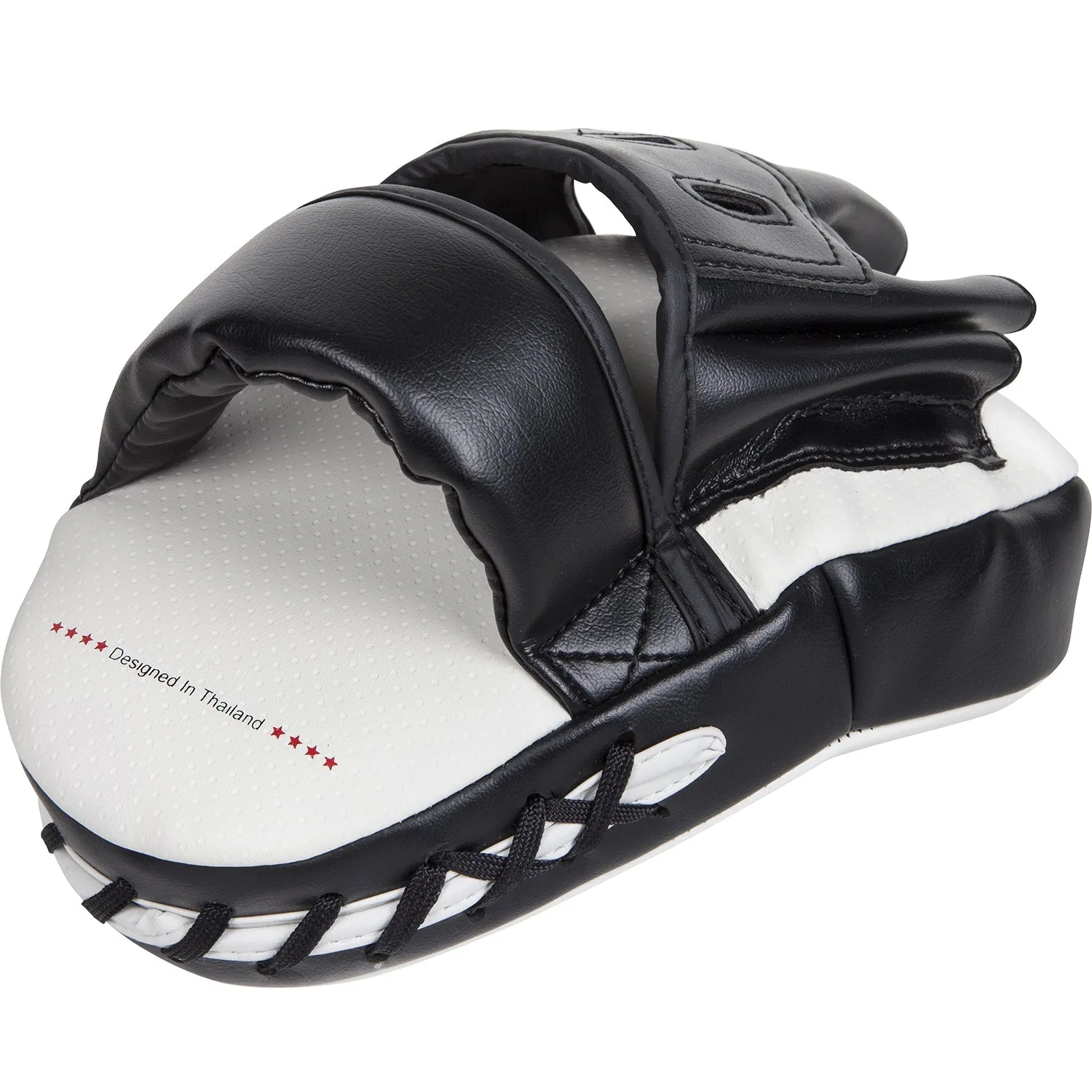 Venum Light Focus Mitts - White/Black (Pair)