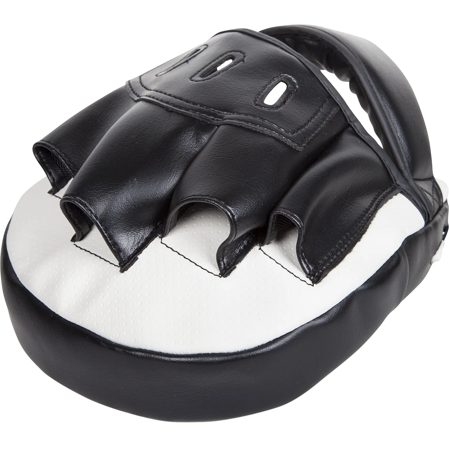 Venum Light Focus Mitts - White/Black (Pair)