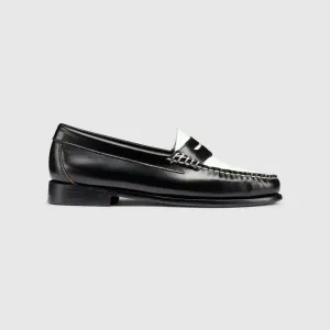 Whitney Weejuns Loafer in Black/White