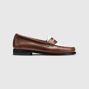 Whitney Weejuns Loafer in Whiskey/White