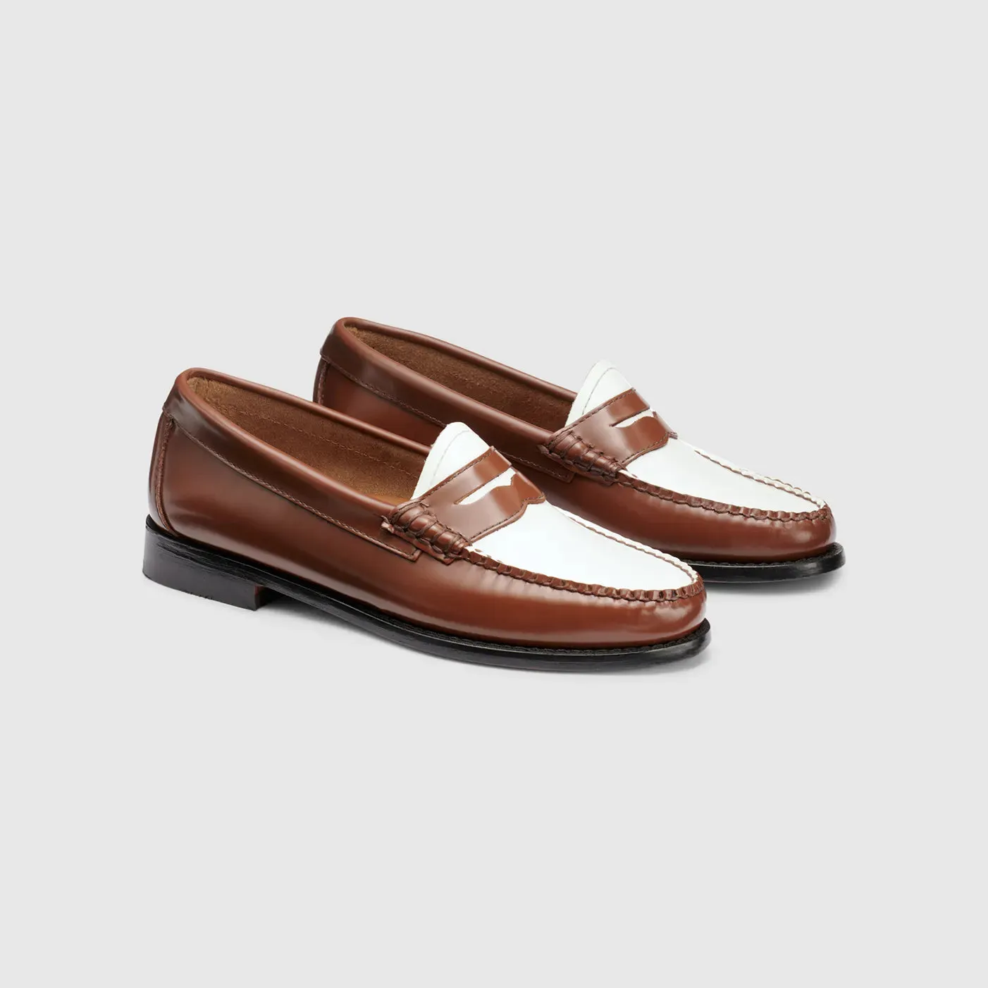 Whitney Weejuns Loafer in Whiskey/White