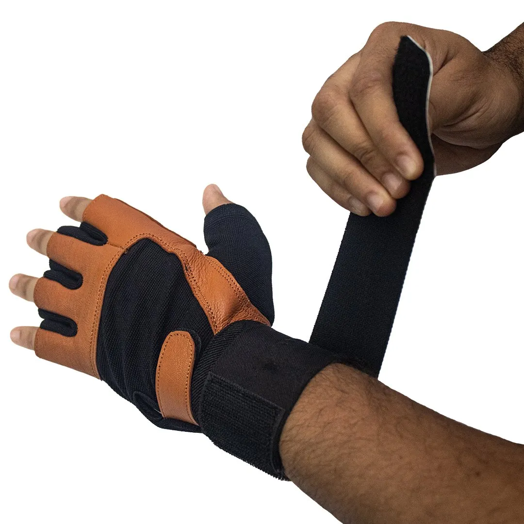 Woman's Tan Grand Victory Weightlifting Gloves