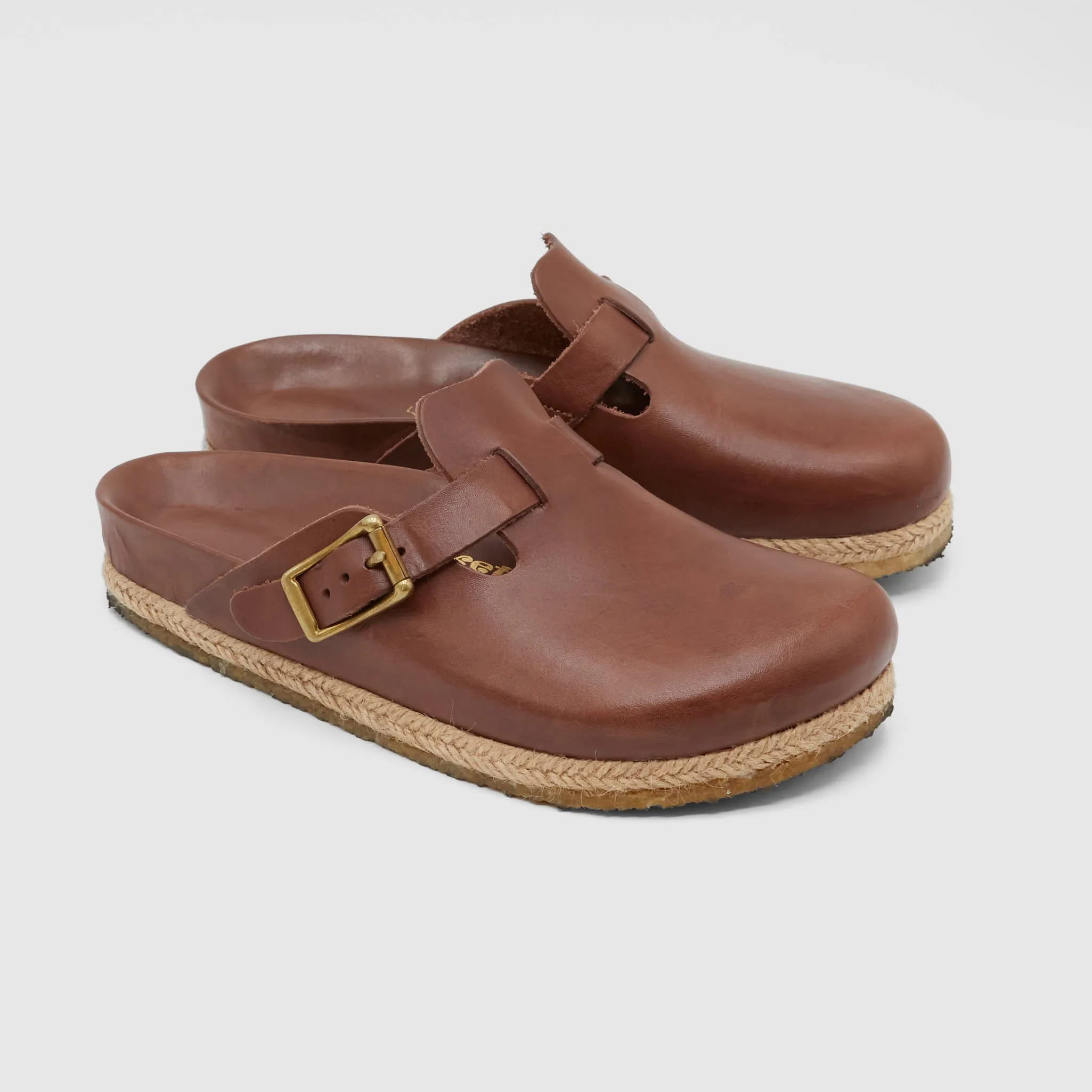 Yuketen Comfort Leather Clogs