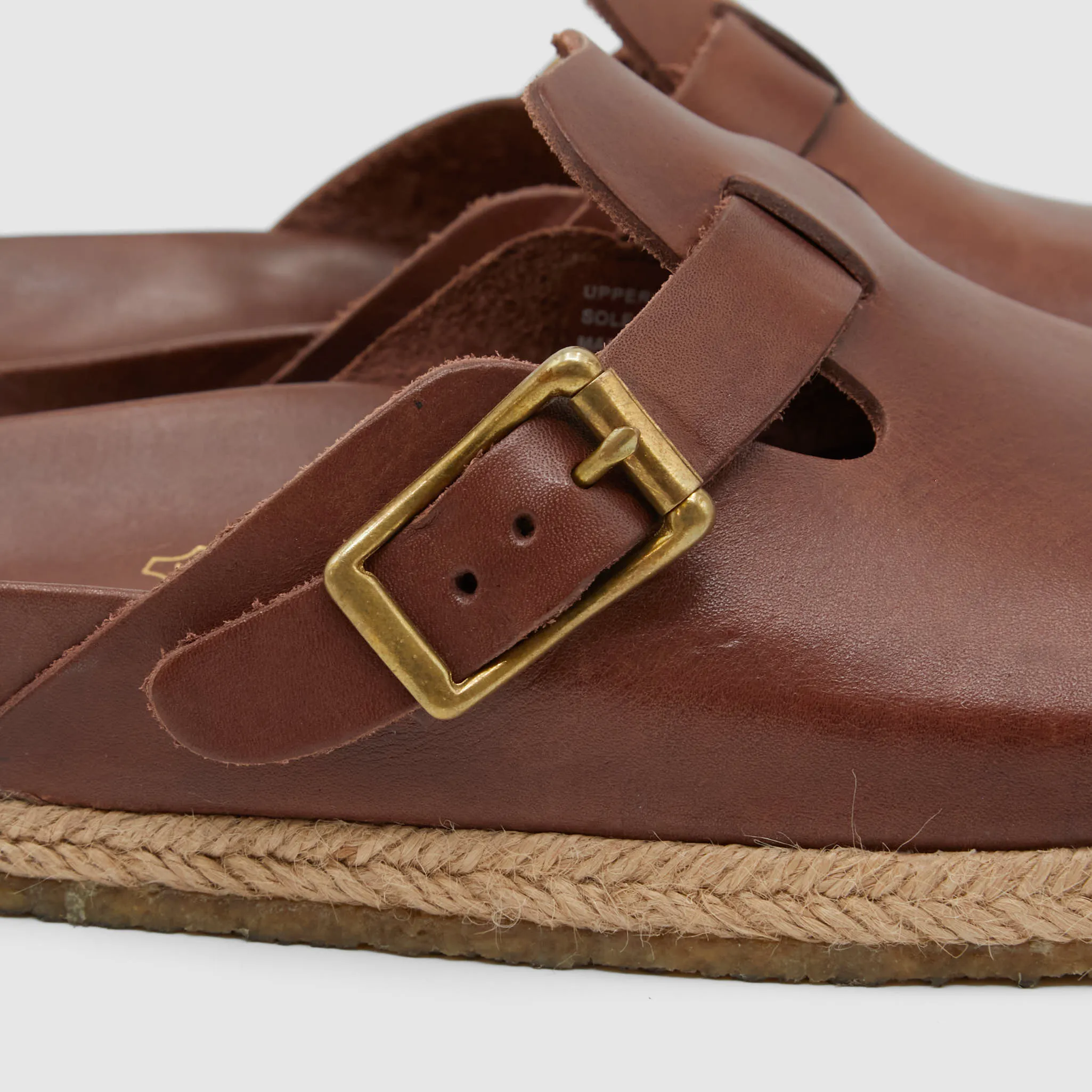 Yuketen Comfort Leather Clogs
